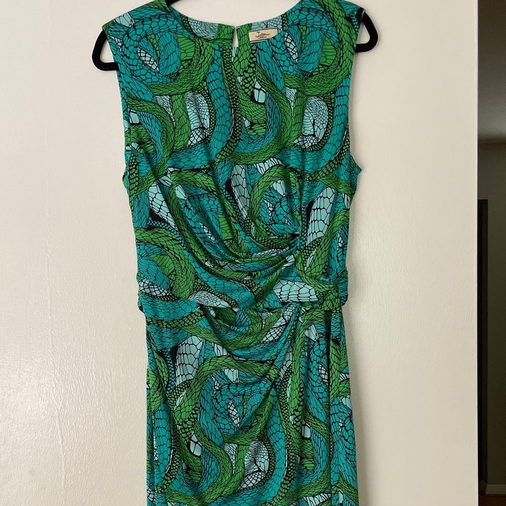 Issa London Patterned Silk Dress Size 12